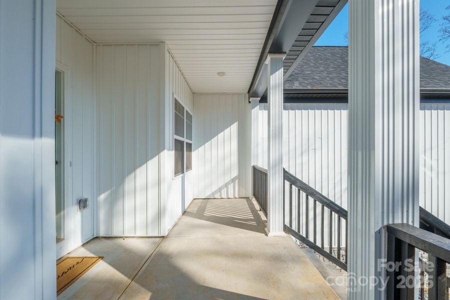 Exterior details and patio area of a home in , Statesville (Image 3).