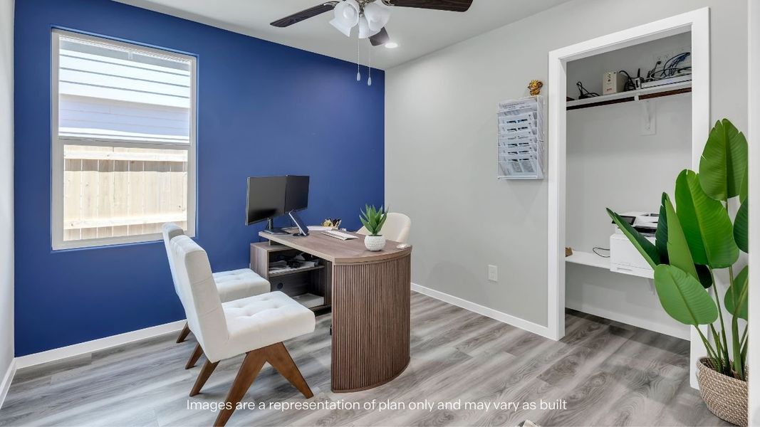 Furnished interior view inside a new home in Deer Meadows, Odessa (Image 18).