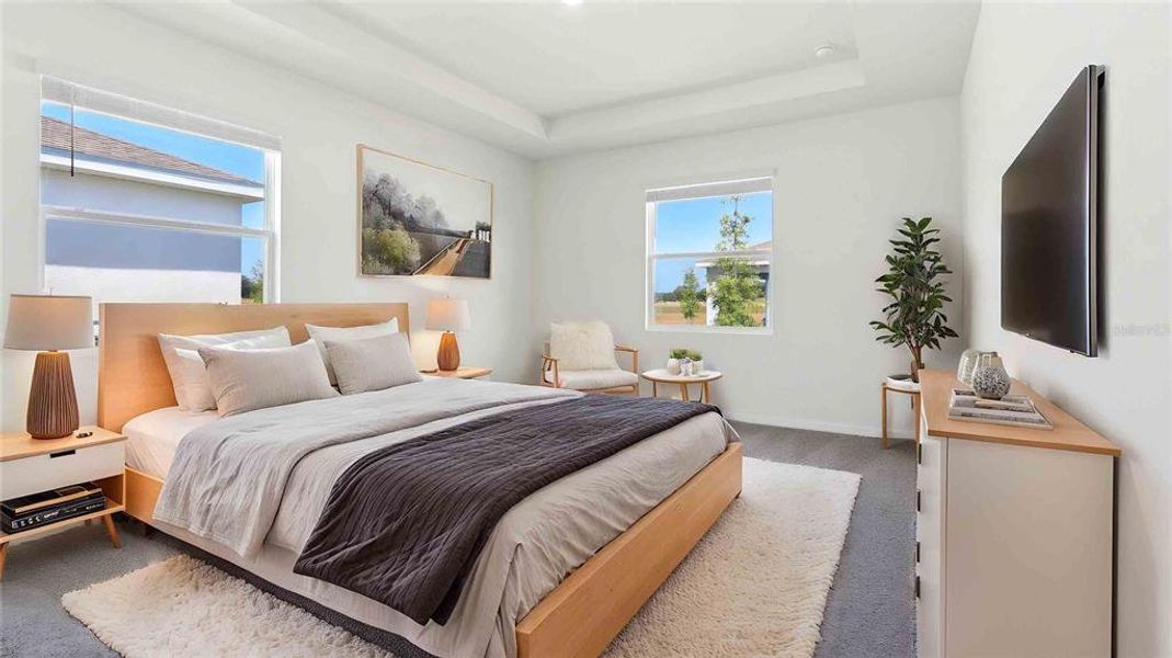 Furnished interior view inside a new home in Waterford, Brooksville (Image 4).