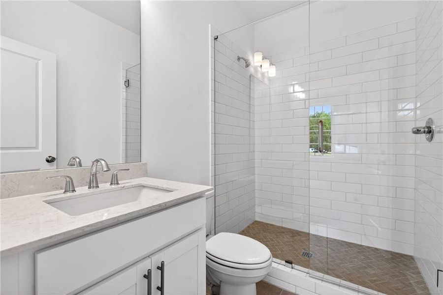Furnished interior view inside a new home in Waterhaven, Cumming (Image 17).