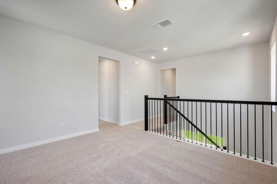 Spacious, unfurnished interior of a new home in Lariat, Liberty Hill (Image 30). Spacious, unfurnished interior of a new home in Lariat, Liberty Hill (Image 30).