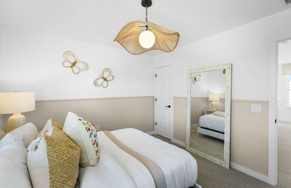 Representative furnished interior of a home built from the Fentress by Pulte Homes in Cameron Place, Austin (Image 71).