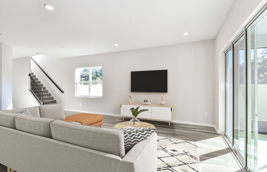 Furnished interior view inside a new home in Vida's Way, Wesley Chapel (Image 6).