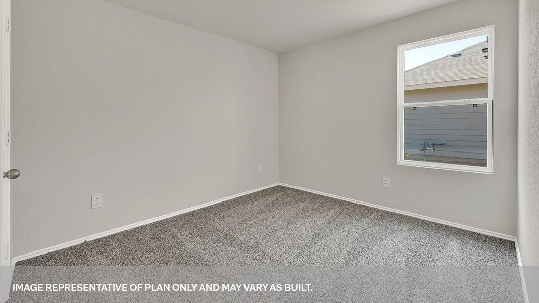 Representative unfurnished interior of a home built from the The Caprock by D.R. Horton in Spring Valley, New Braunfels (Image 15).
