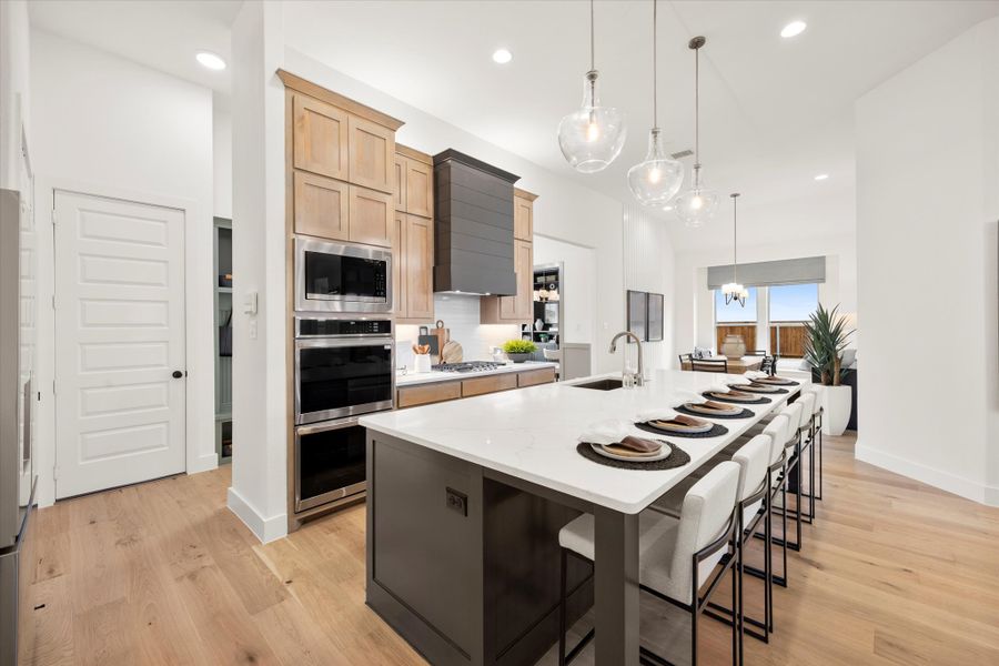 Representative furnished interior of a home built from the Marshall by Windsor Homes in Anna Town Square, Anna (Image 14).