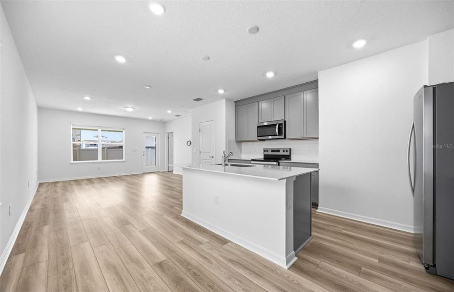 Furnished interior view inside a new home in Riverwood, Zephyrhills (Image 4).