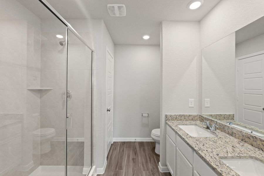 Furnished interior view inside a new home in Bammel Oaks, Houston (Image 9).