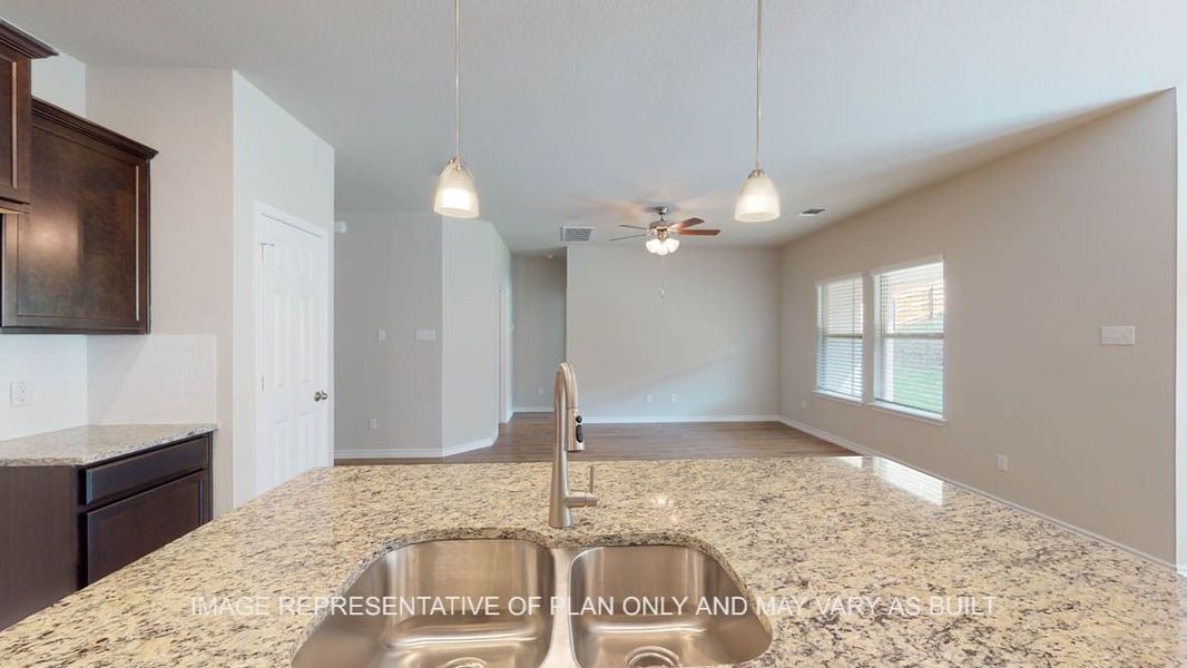 Close-up of interior finishes inside a home in Creekfall, Burnet (Image 13).