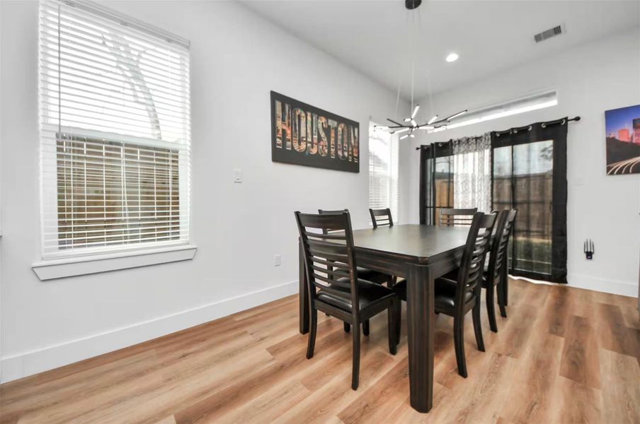 Furnished interior view inside a new home in , Houston (Image 14). Furnished interior view inside a new home in , Houston (Image 14).