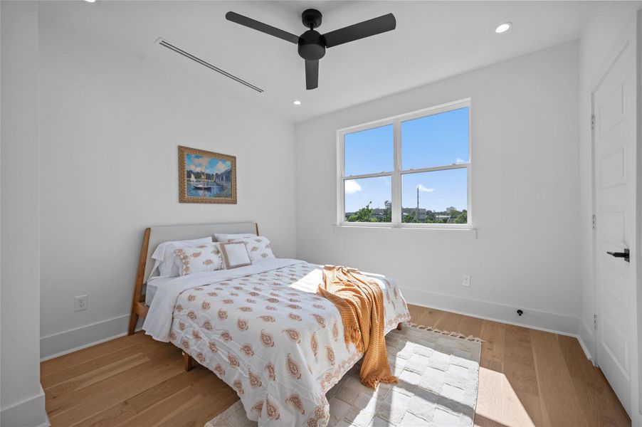 View of third bedroom on fourth floor