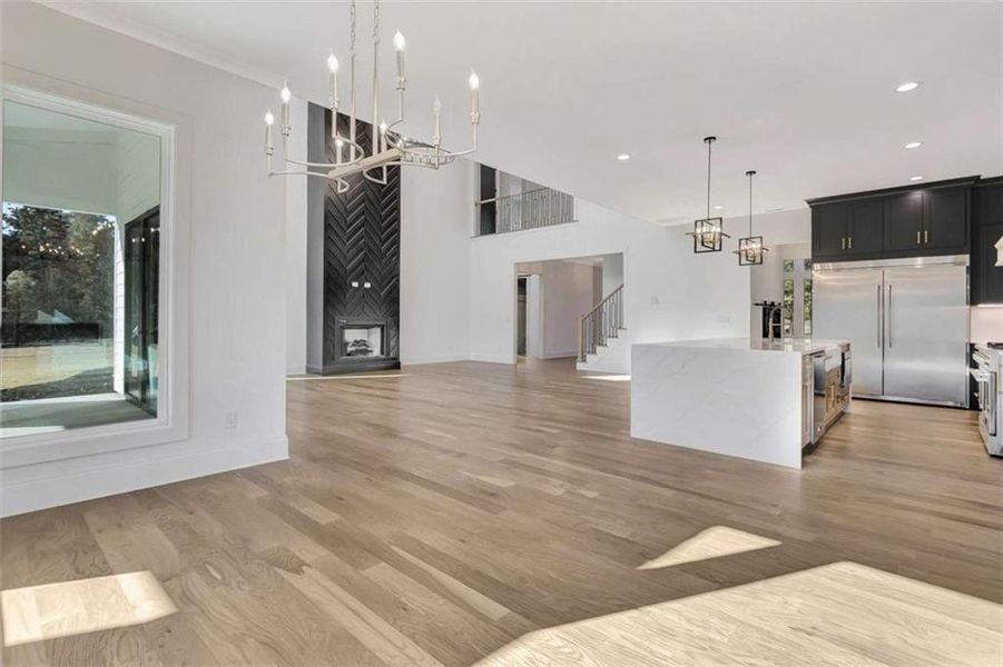 Spacious, unfurnished interior of a new home in , Brooks (Image 24).