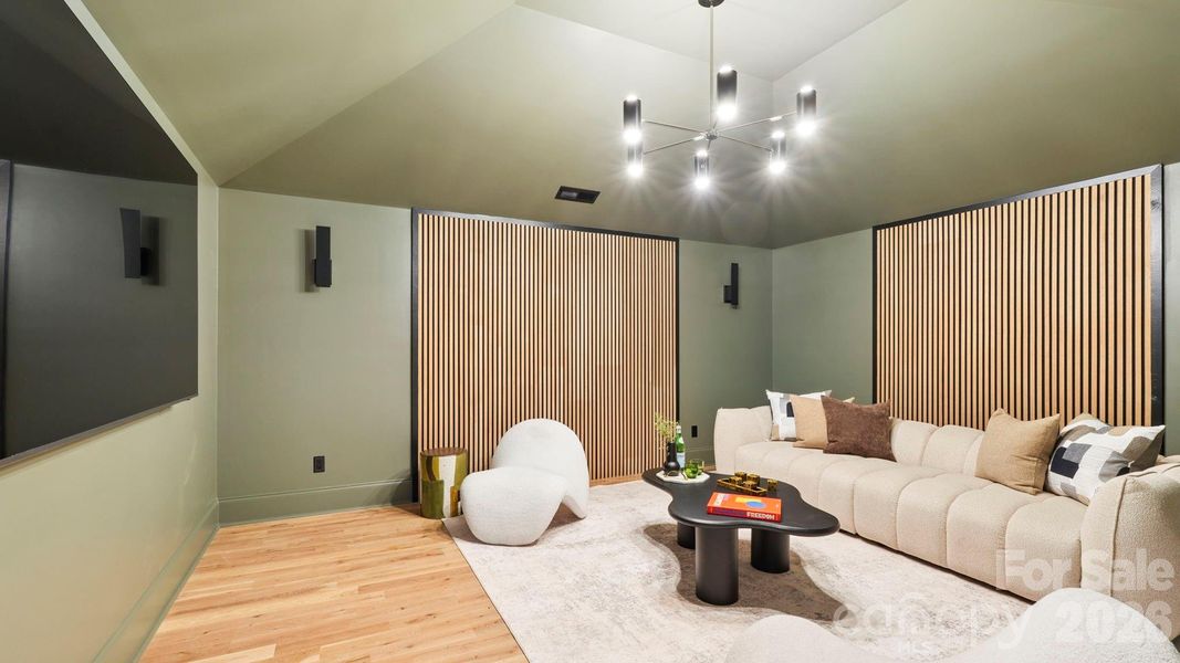 Furnished interior view inside a new home in , Charlotte (Image 41).