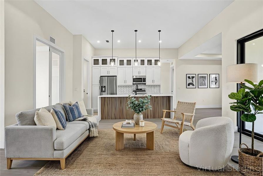 Furnished interior view inside a new home in , North Port (Image 6). Furnished interior view inside a new home in , North Port (Image 6).