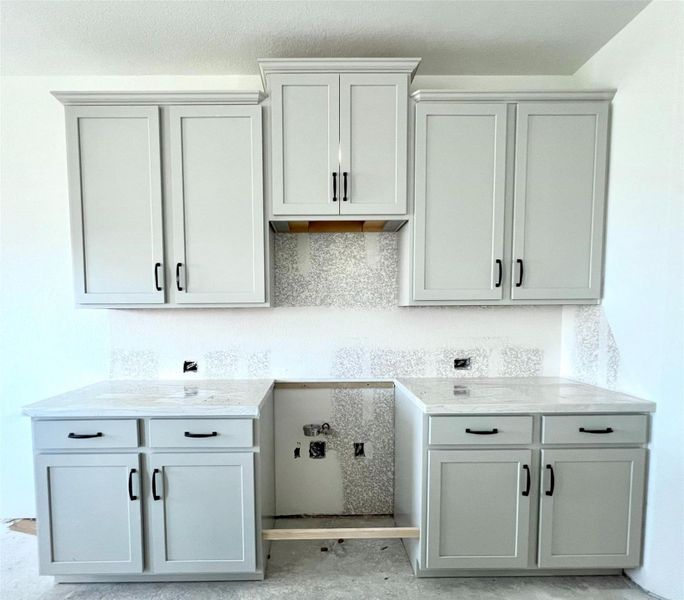 Actual progress of your home.