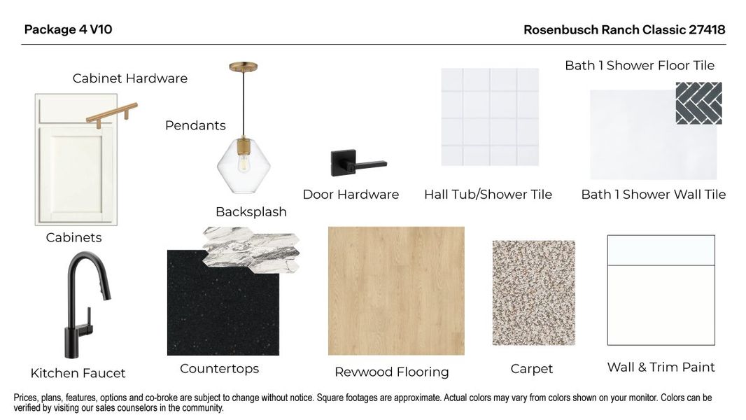 Materials commonly used for homes built from the The Fieldson by D.R. Horton in Rosenbusch Ranch, Leander (Image 41). Materials commonly used for homes built from the The Fieldson by D.R. Horton in Rosenbusch Ranch, Leander (Image 41).