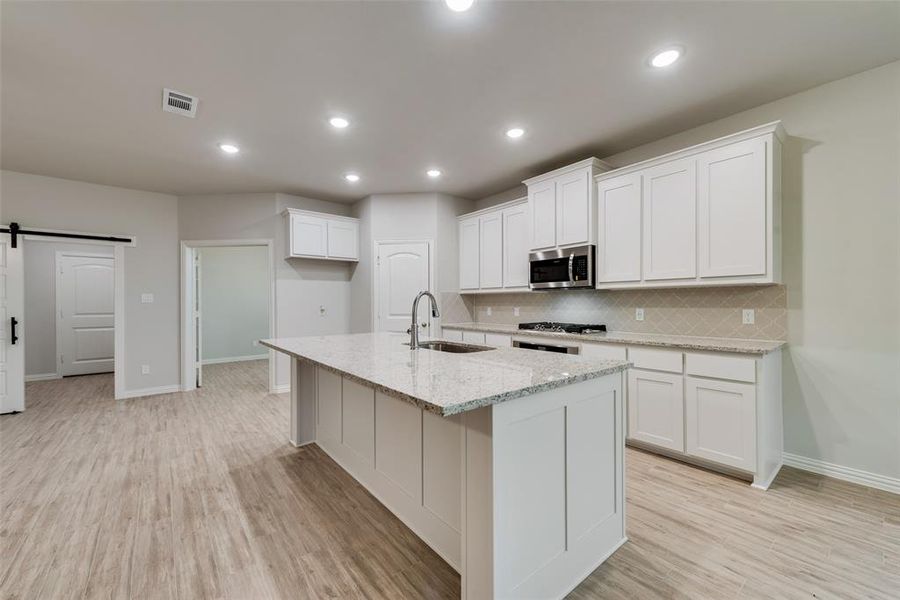 Furnished interior view inside a new home in Northstar, Haslet (Image 4).