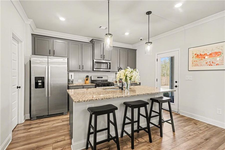 Furnished interior view inside a new home in Westgate Estates, Loganville (Image 24).