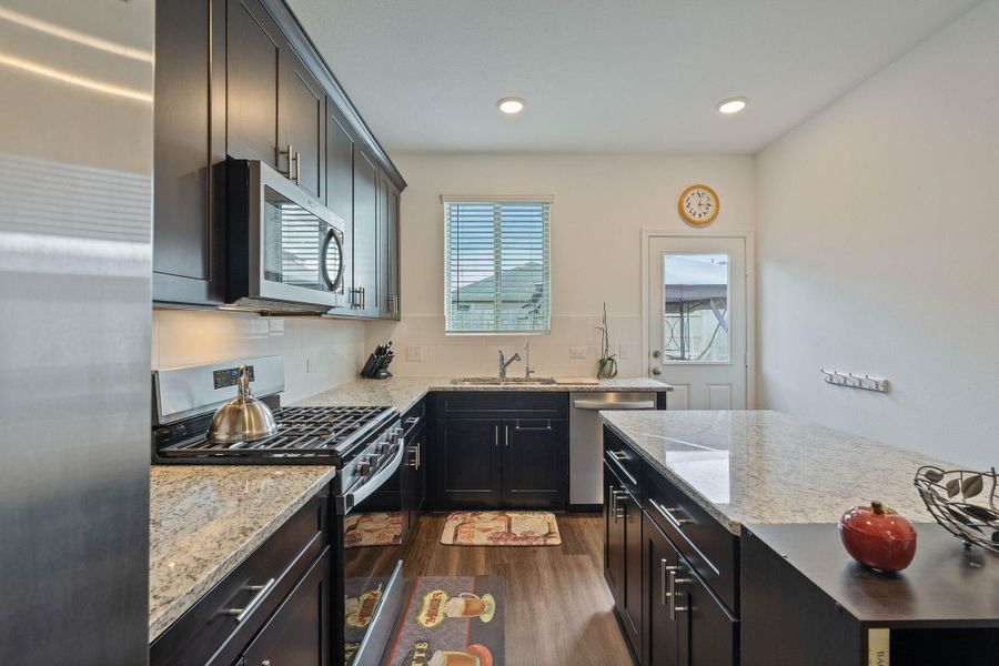 Furnished interior view inside a new home in The Pines At Seven Coves, Willis (Image 16). Furnished interior view inside a new home in The Pines At Seven Coves, Willis (Image 16).