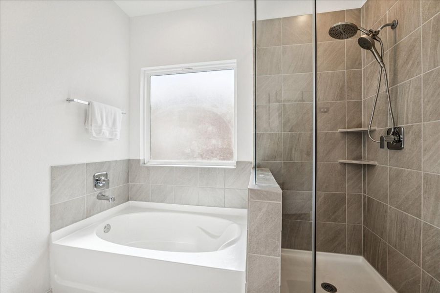 Furnished interior view inside a new home in Enclave at Dobbin, Magnolia (Image 12).