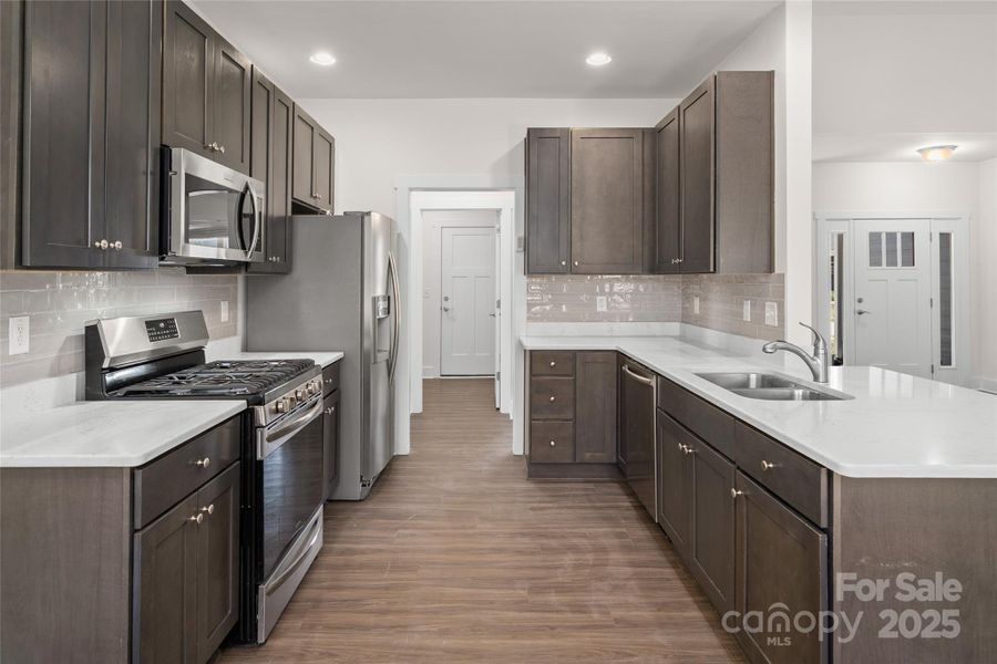 Furnished interior view inside a new home in , Hendersonville (Image 11). Furnished interior view inside a new home in , Hendersonville (Image 11).
