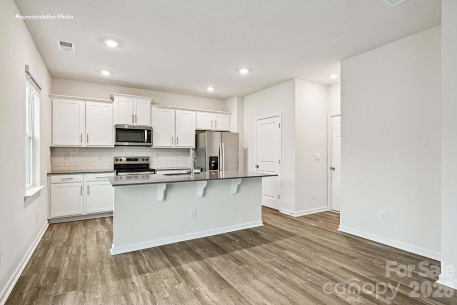 Furnished interior view inside a new home in The Hamptons at Hickory, Hickory (Image 4).