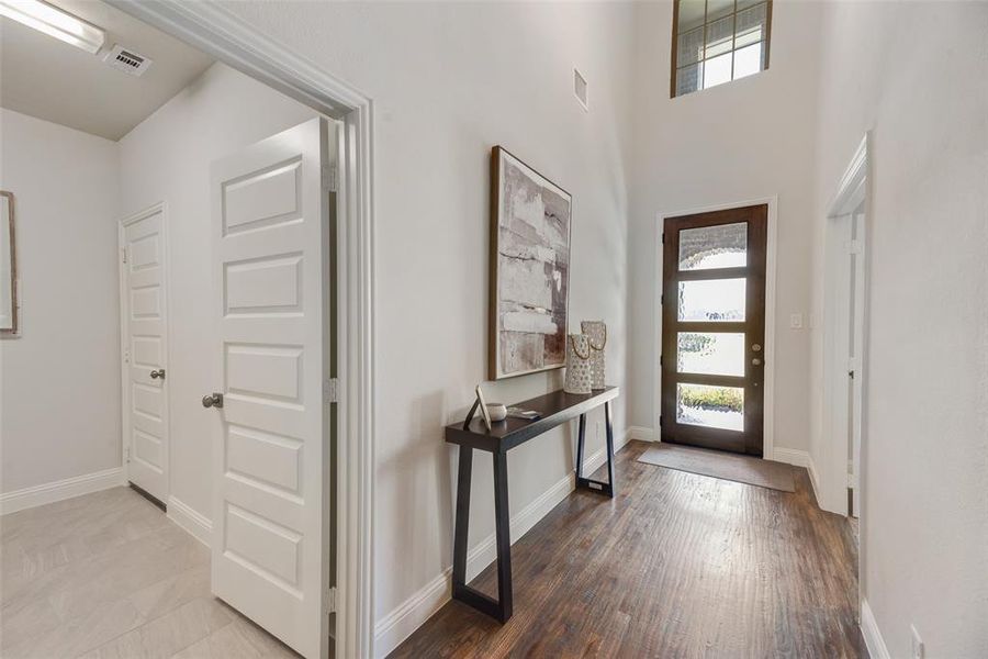 Furnished interior view inside a new home in Mercer Meadows, Royse City (Image 6).