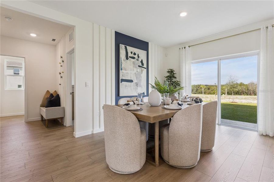 Furnished interior view inside a new home in Crossroads at Kelly Park, Apopka (Image 27).