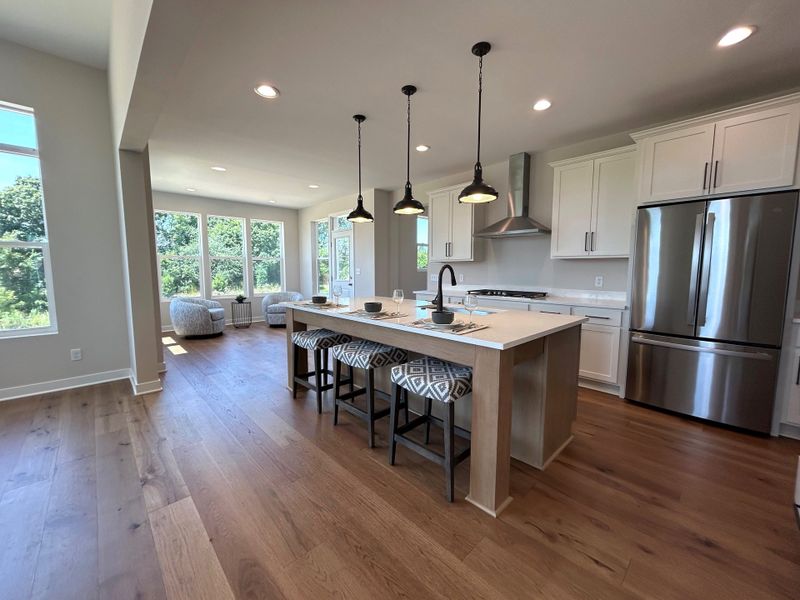 Representative furnished interior of a home built from the The Georgetown II by Norfolk Homes in Coronado Estates, Jackson (Image 12).