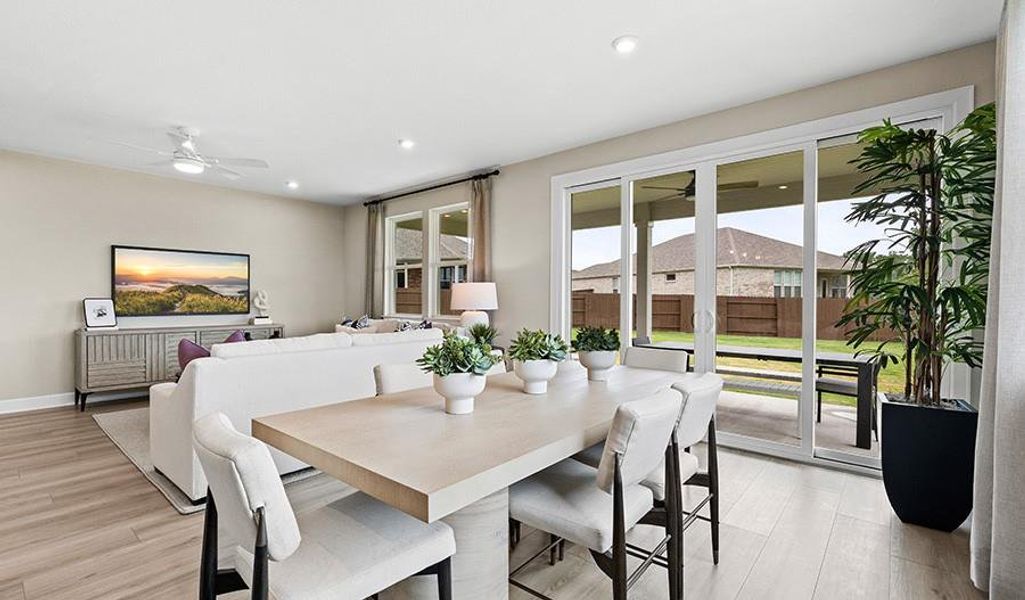 Dining Room to Great Room- Representative Photo