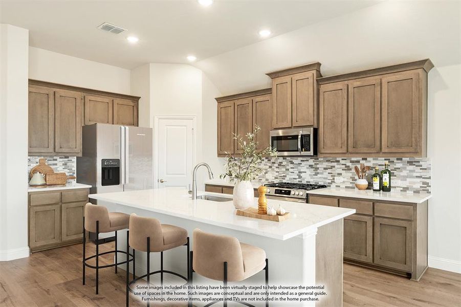 Furnished interior view inside a new home in Sunset Ridge, Alvarado (Image 8). Furnished interior view inside a new home in Sunset Ridge, Alvarado (Image 8).
