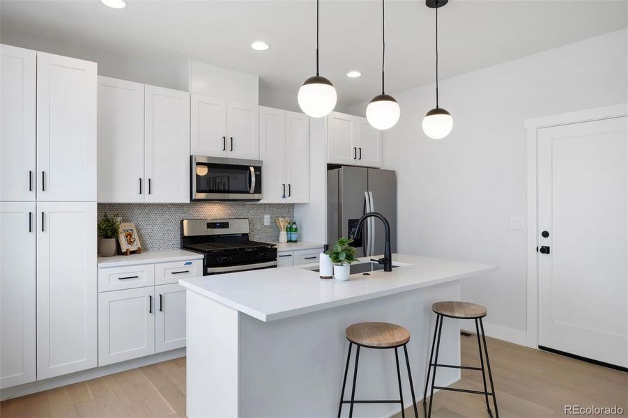 Furnished interior view inside a new home in , Wheat Ridge (Image 15). Furnished interior view inside a new home in , Wheat Ridge (Image 15).