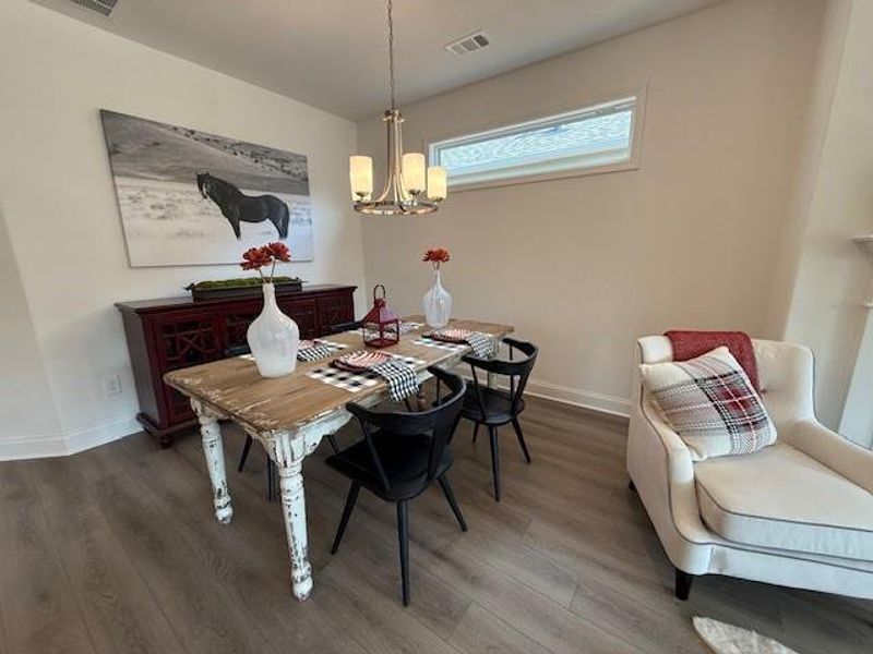 Furnished interior view inside a new home in Echols Farm, Hiram (Image 32).