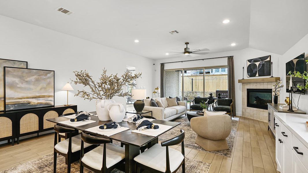 Furnished interior view inside a new home in Two Step Farm, Montgomery (Image 28).