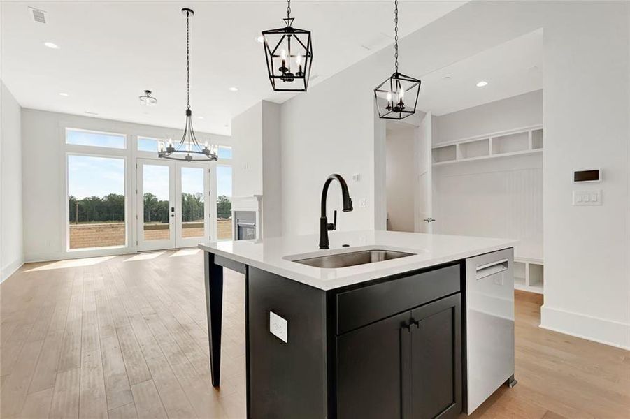 Furnished interior view inside a new home in Trilith, Fayetteville (Image 10). Furnished interior view inside a new home in Trilith, Fayetteville (Image 10).