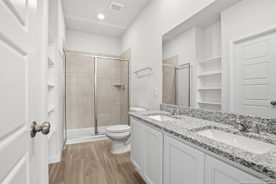 Furnished interior view inside a new home in Katzer Ranch, Converse (Image 6).