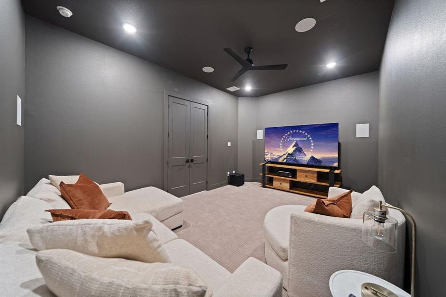 Furnished interior view inside a new home in Painted Tree 60' Series, McKinney (Image 34).