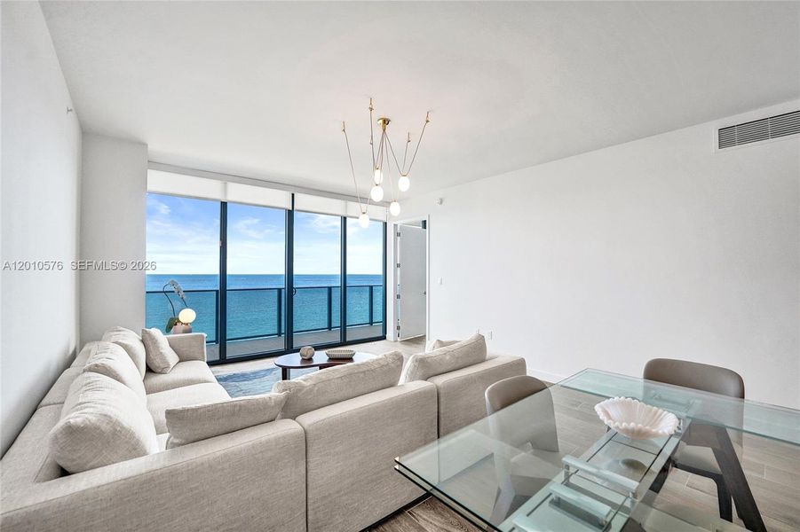 Furnished interior view inside a new home in , Pompano Beach (Image 31).