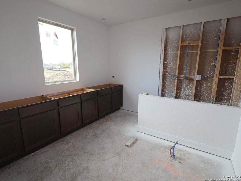 In-progress construction of a new home in Everly Estates, San Antonio, TX (Image 24).
