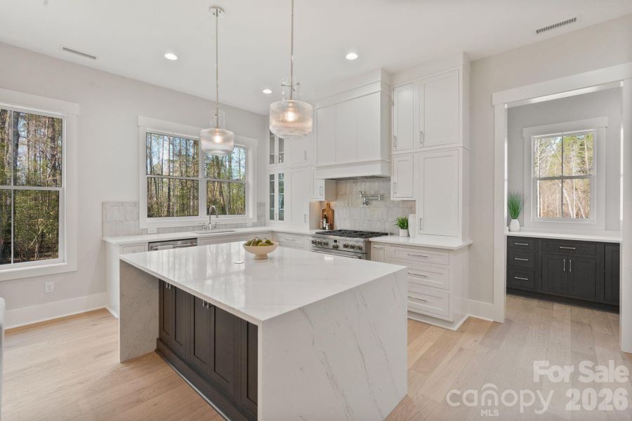 Furnished interior view inside a new home in , Clover (Image 31).