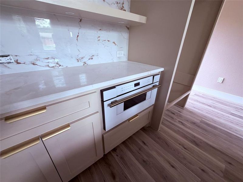 Close-up of interior finishes inside a home in , Dallas (Image 8).