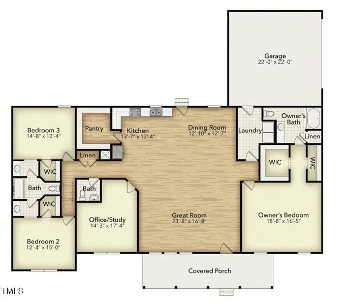 Floor plan Alexander Plan