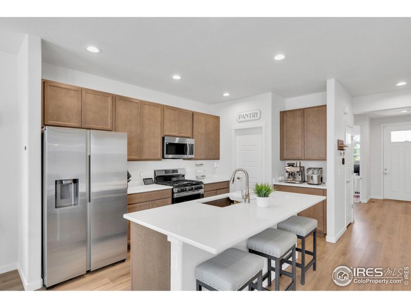 Furnished interior view inside a new home in , Lochbuie (Image 17).