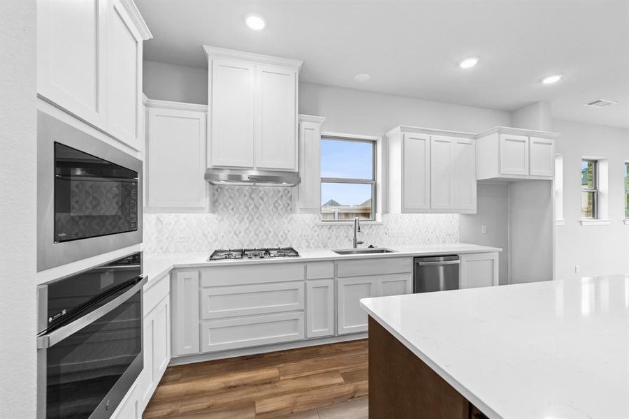 Furnished interior view inside a new home in Talia – Garden Series, Mesquite (Image 5).