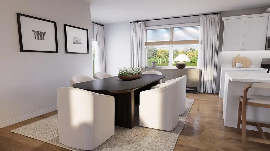 Furnished interior view inside a new home in The Cove at Mallard Crossing, Summerville (Image 5).