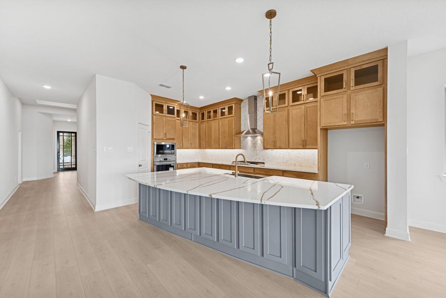 Furnished interior view inside a new home in Meridiana 55' Homesites, Manvel (Image 6). Furnished interior view inside a new home in Meridiana 55' Homesites, Manvel (Image 6).