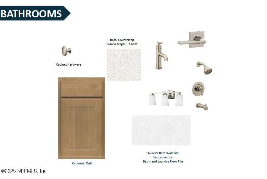 Sample of building materials used in homes in Murray Farms, Middleburg (Image 28).