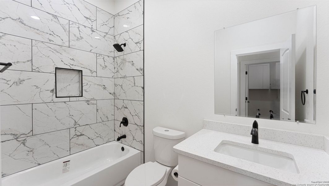 Furnished interior view inside a new home in , Canyon Lake (Image 9). Furnished interior view inside a new home in , Canyon Lake (Image 9).