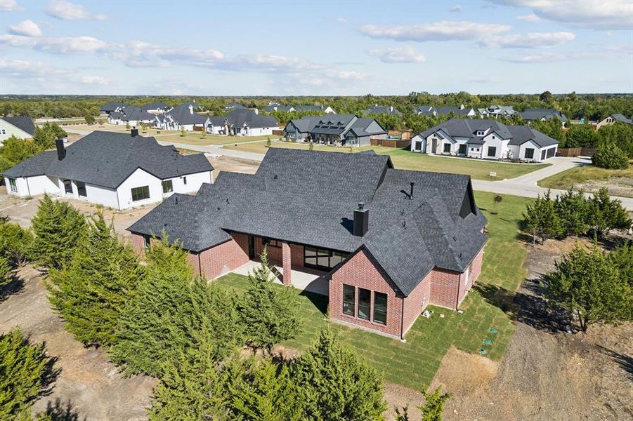 Exterior details and patio area of a home in , Waxahachie (Image 24). Exterior details and patio area of a home in , Waxahachie (Image 24).