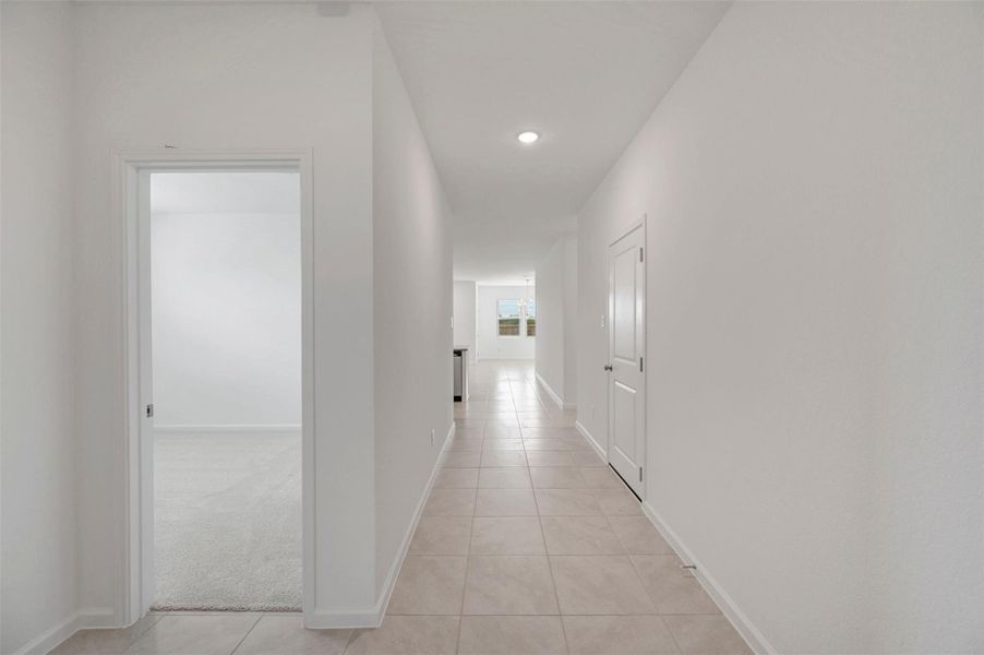Inviting foyer