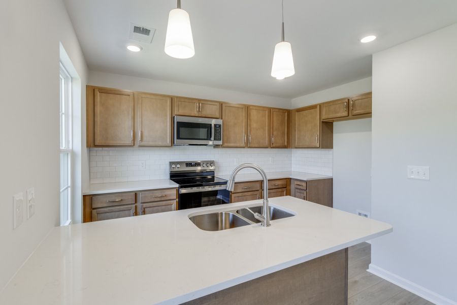 Furnished interior view inside a new home in Astoria, Columbia (Image 8).